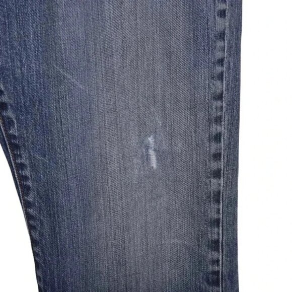 J. Crew Factory Vintage Slim Straight Blue Jeans Size 33x32 - Picture 4 of 6